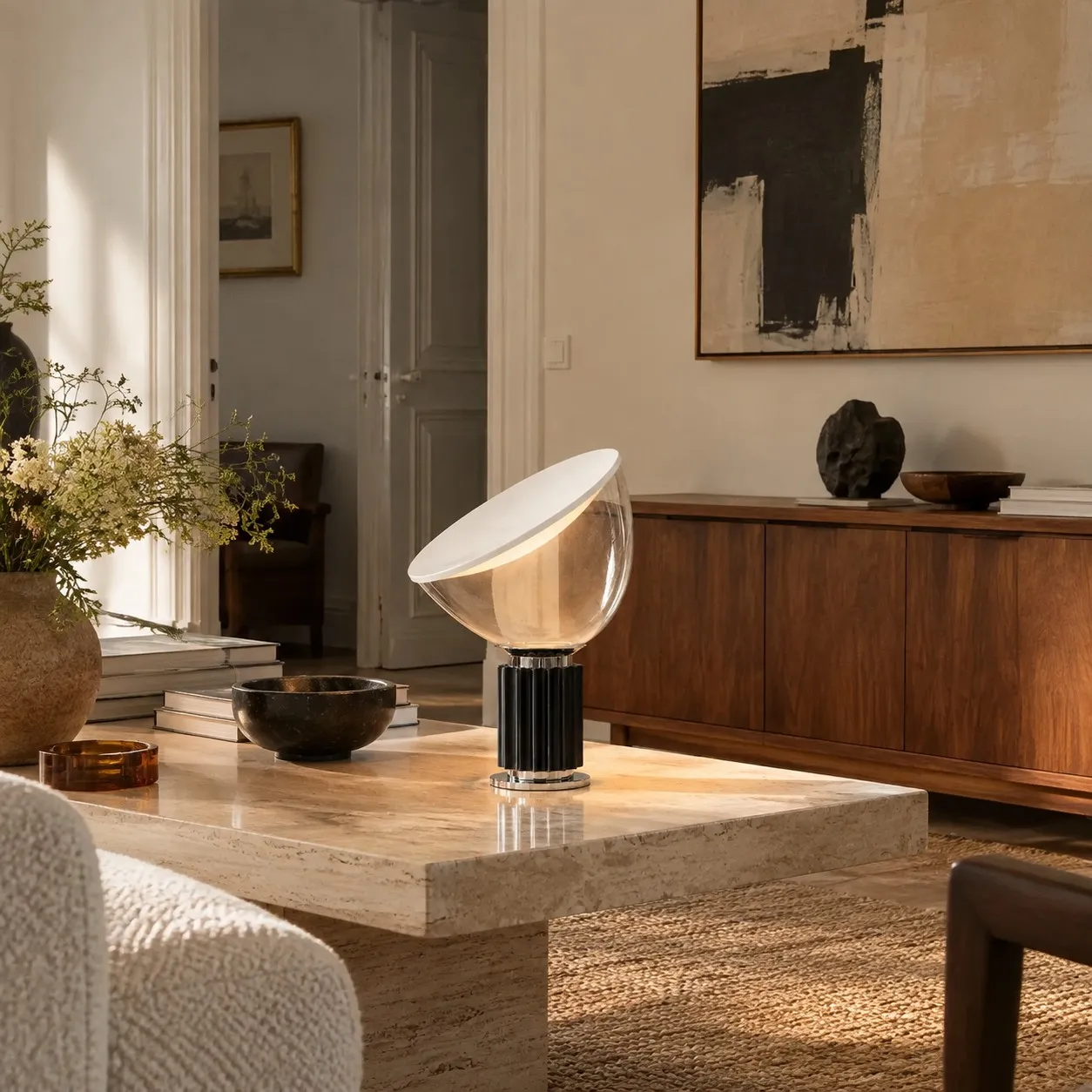 Four practical viewpoints for checking a windowless room lighting plan.