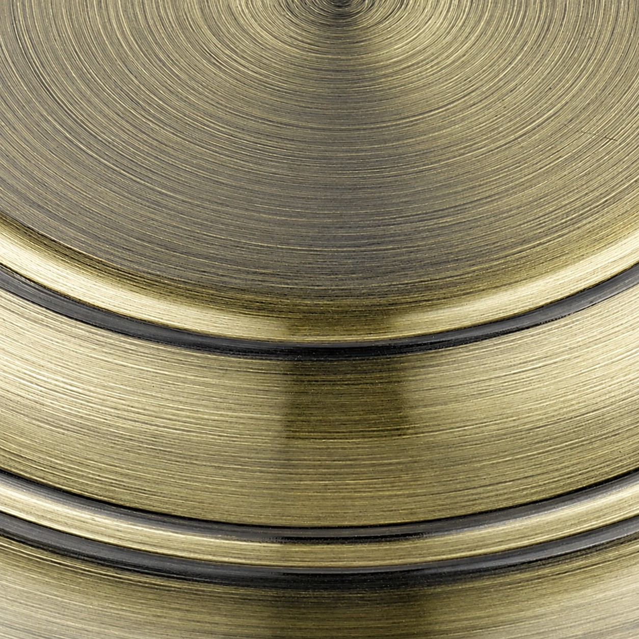 Metal Flush Ceiling Light with a 14-inch diameter and three metal finishes