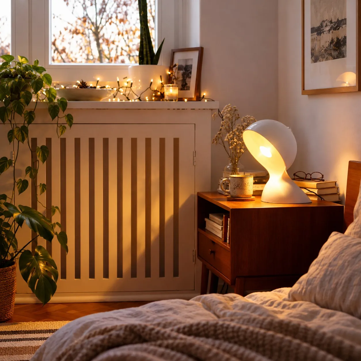Dalù table lamp in an interior scene