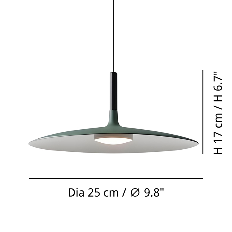 Alphomo 25 cm pendant dimensions