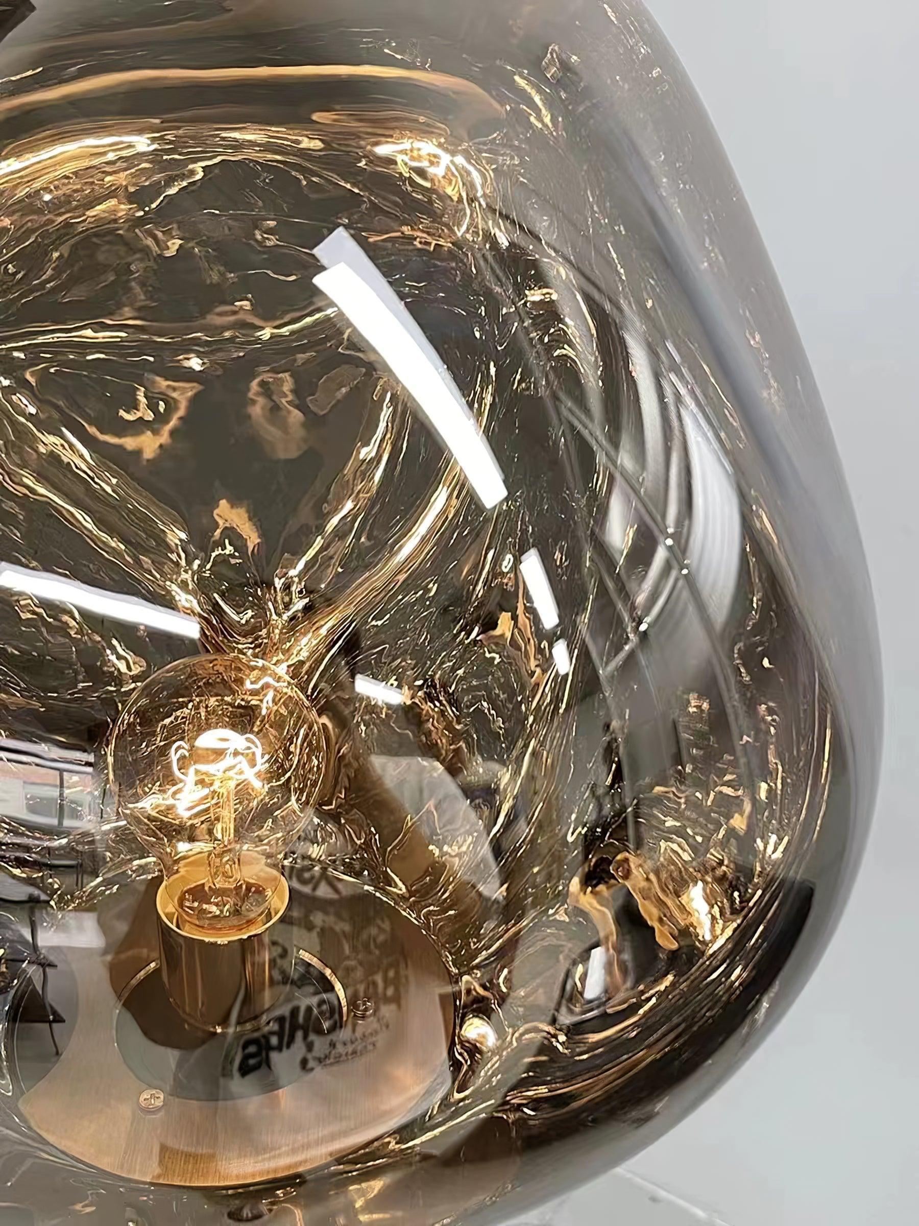 Molten glass lighting effect detail