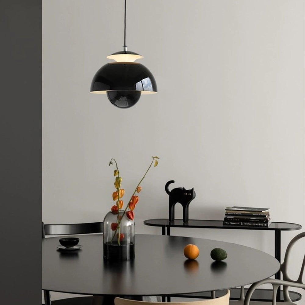 Macaron Flower Bud Metal Pendant Lamp S33