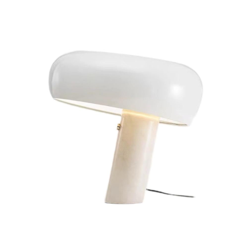 White Mushroom Marble table lamp