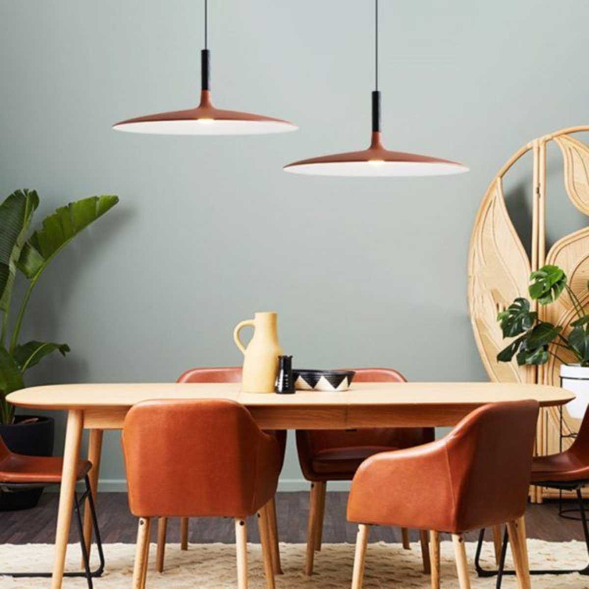 Aplomb Large Industrial Metal Pendant Light