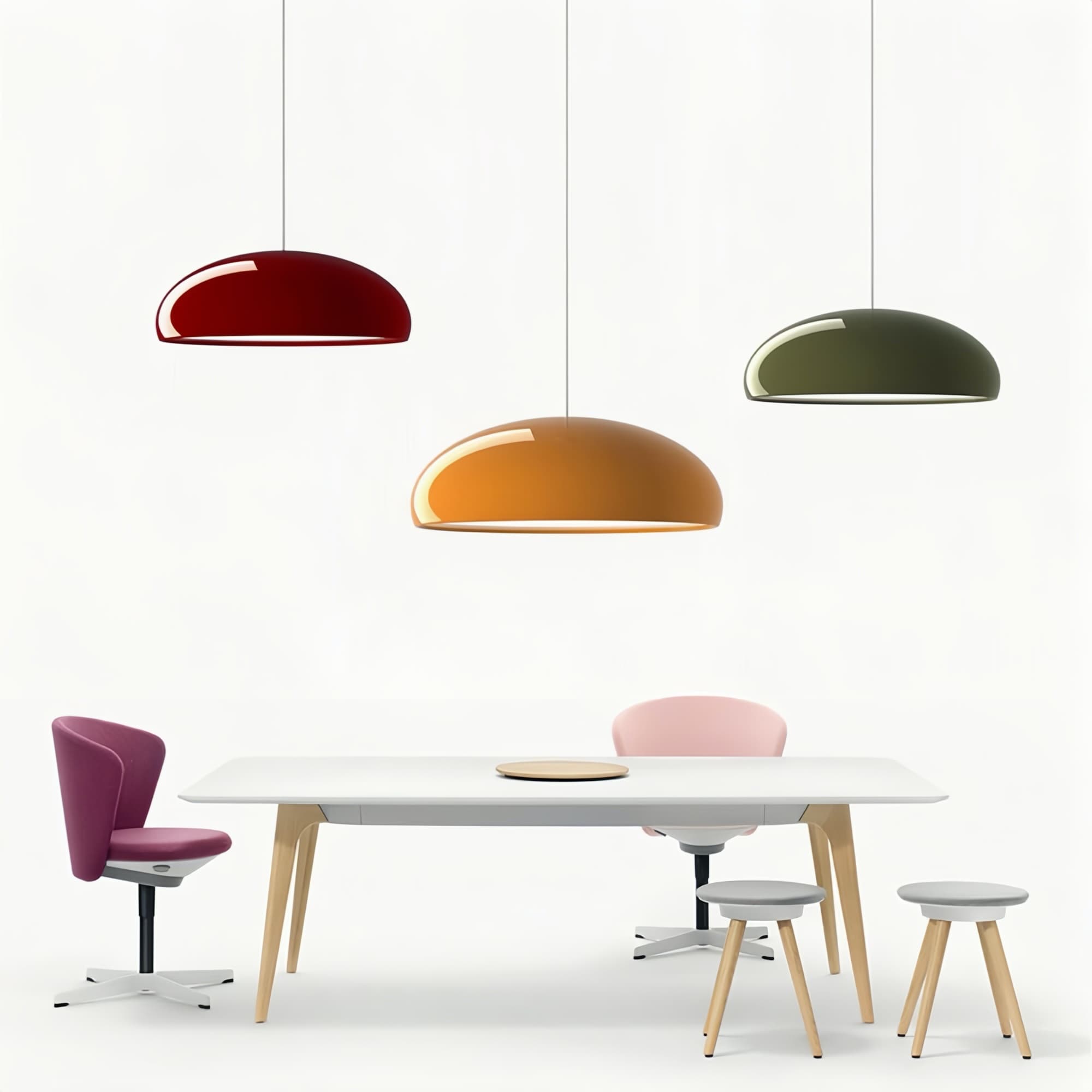 Lampada a sospensione Pangen: design moderno, luce calda per eleganti soggiorni