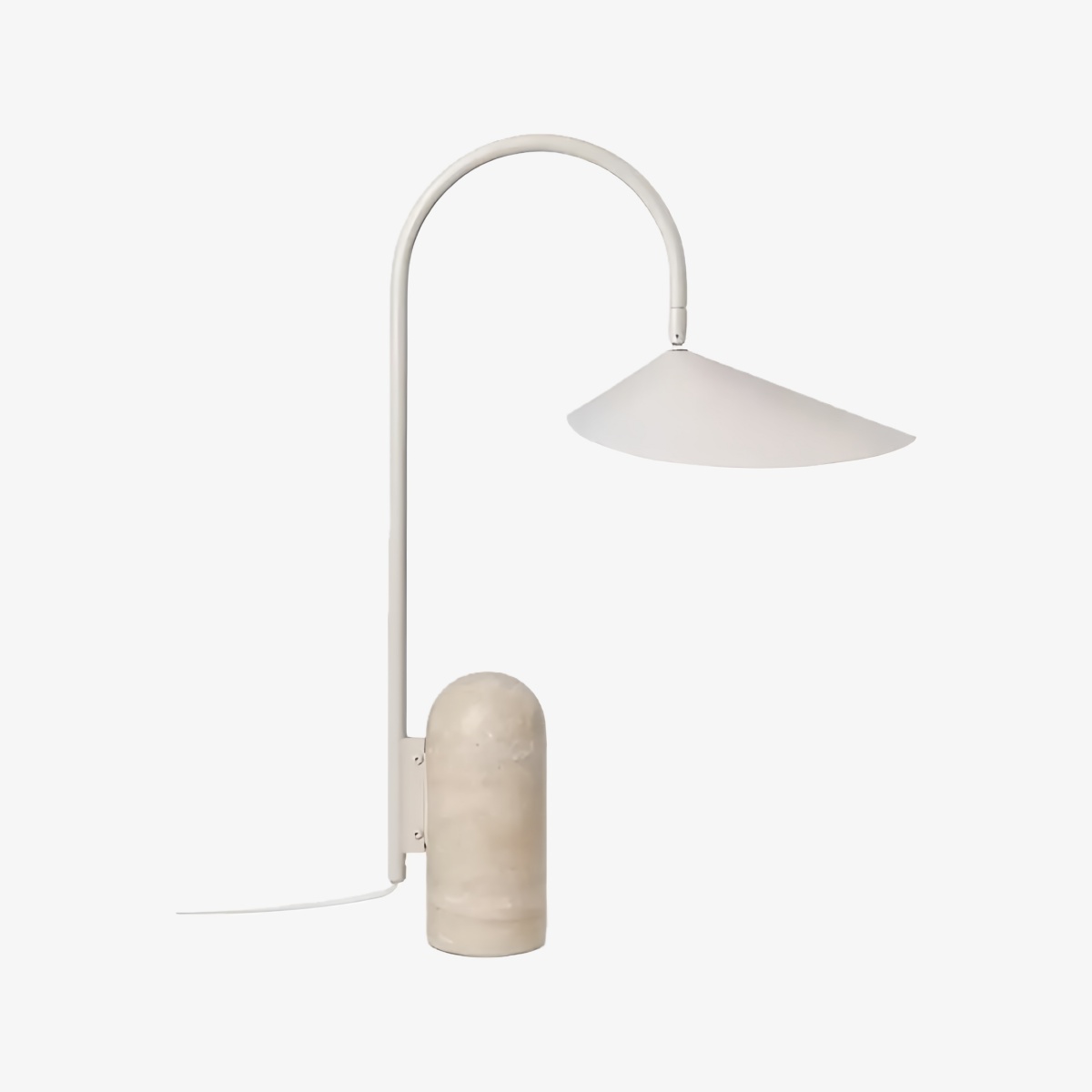 Nulavo sculptural lamp in Cashmere