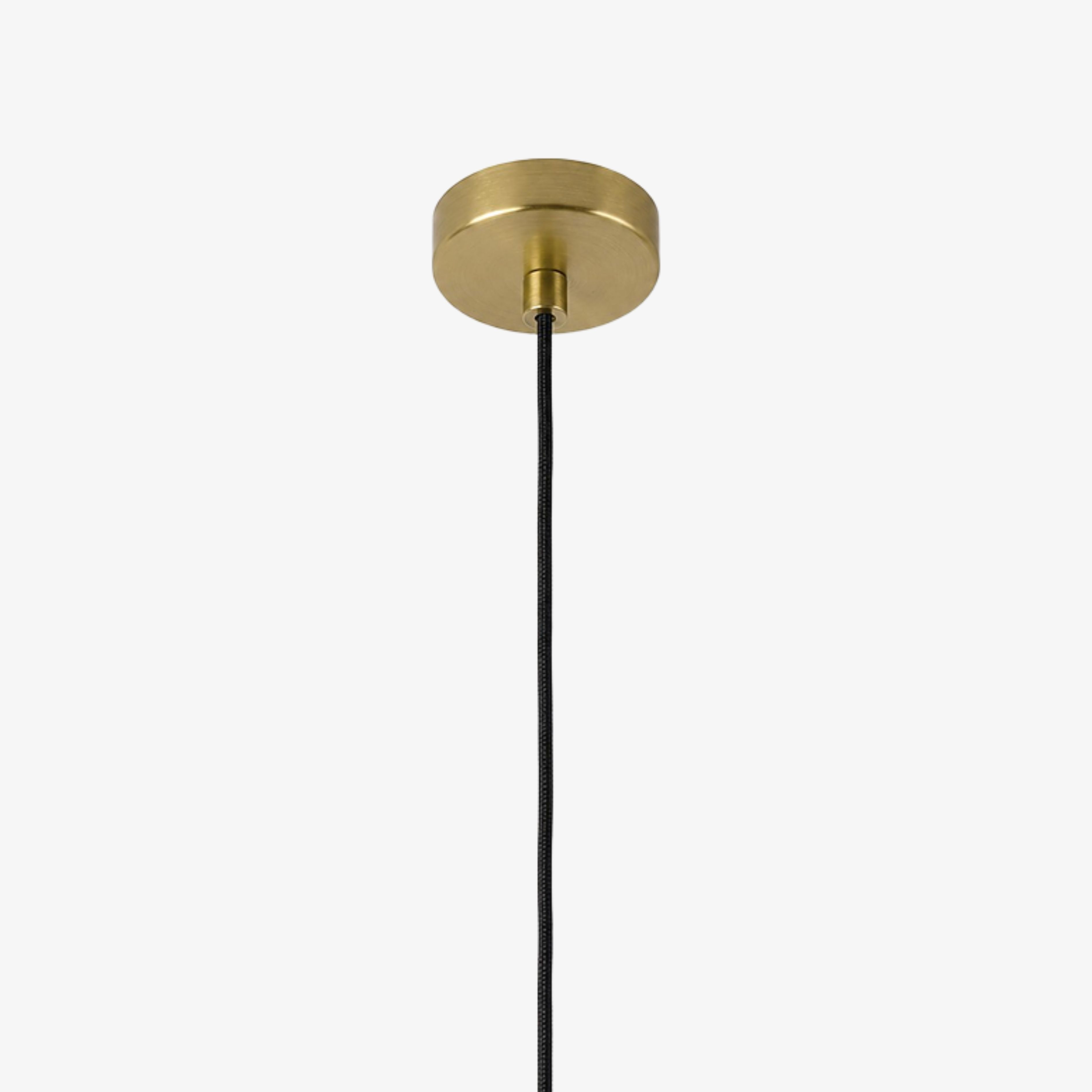 Brass ceiling canopy