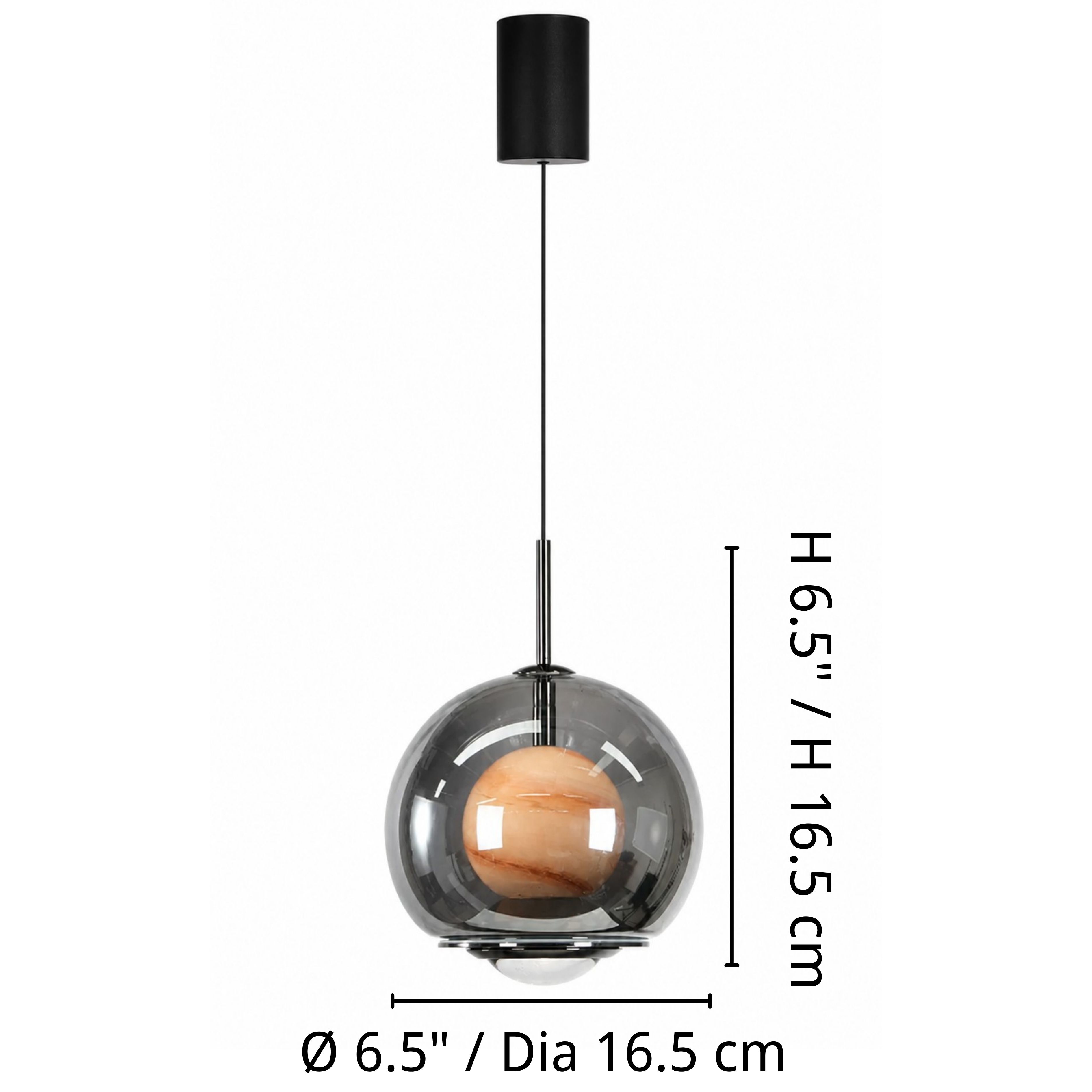 Luma pendant light dimensions