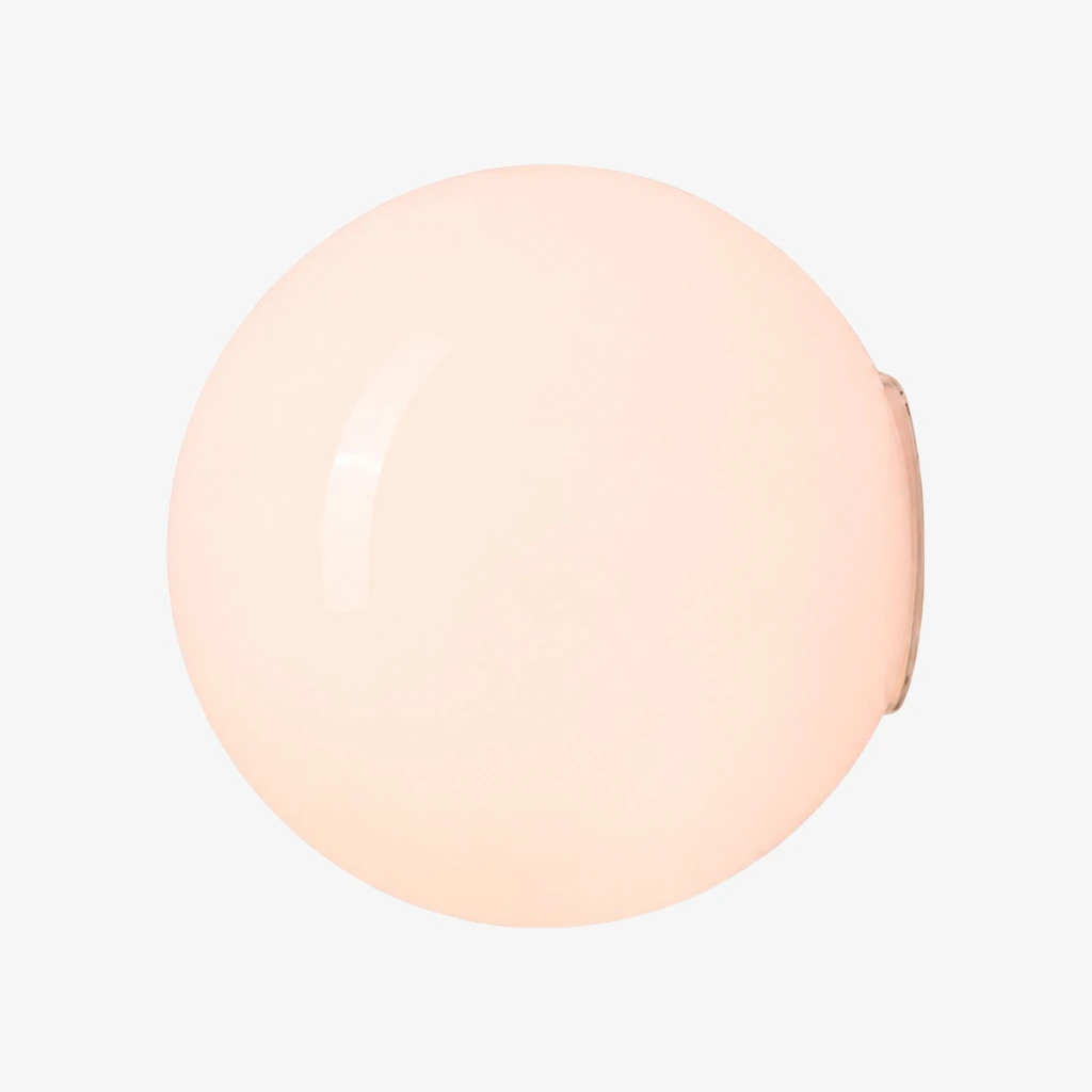 Pink Luma glass wall sconce