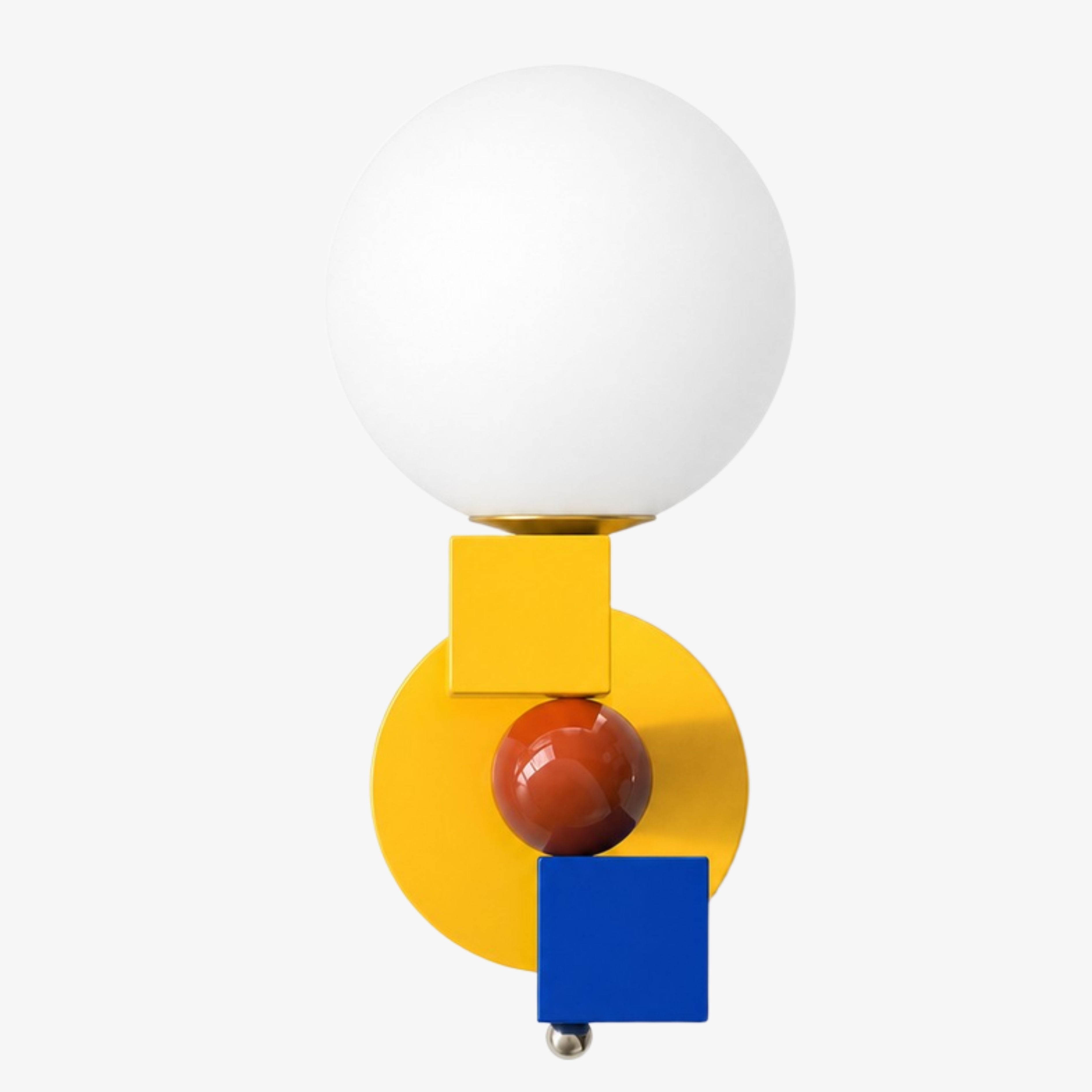 Luma geometric wall sconce in Style A Multicolor