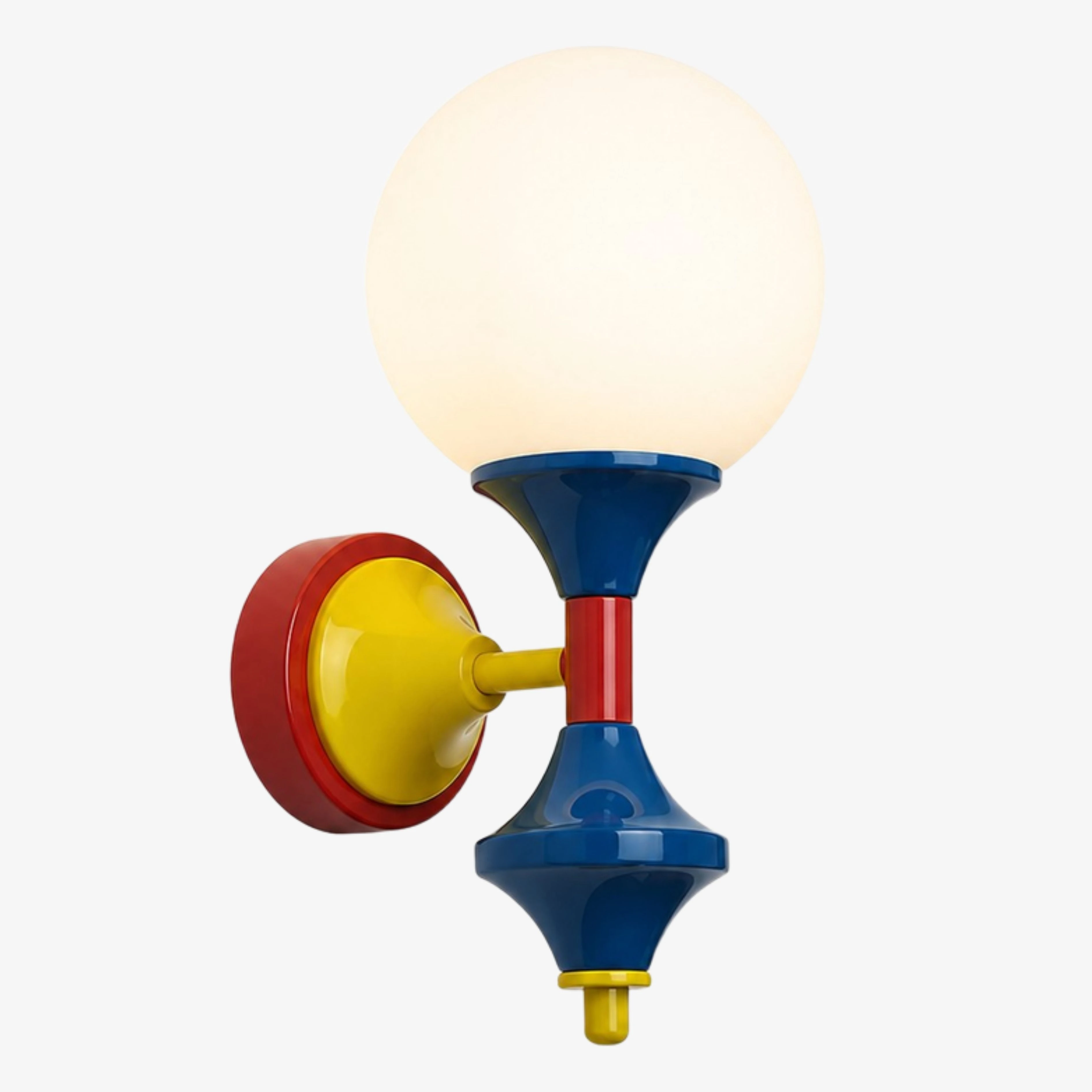 Luma Memphis color-block wall sconce Style B