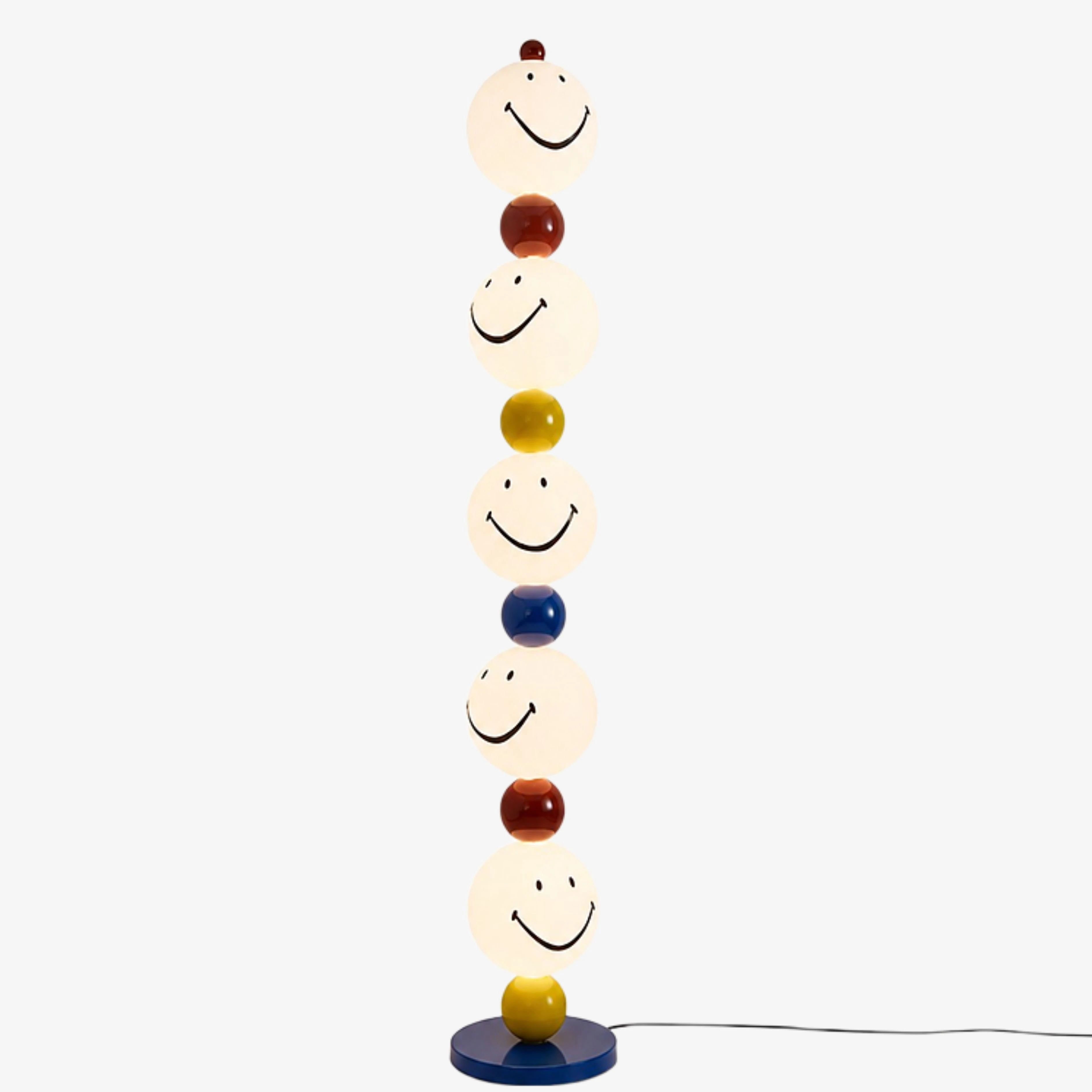 Luma smiley stack floor lamp Shade A in Multicolor