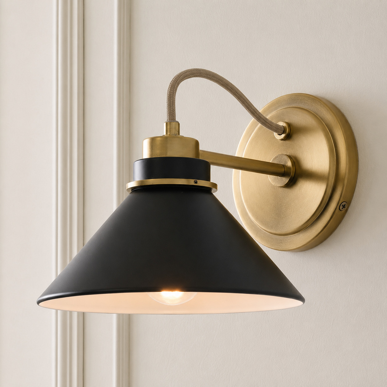 Rope Arm / Champagne Bronze Metal / Black