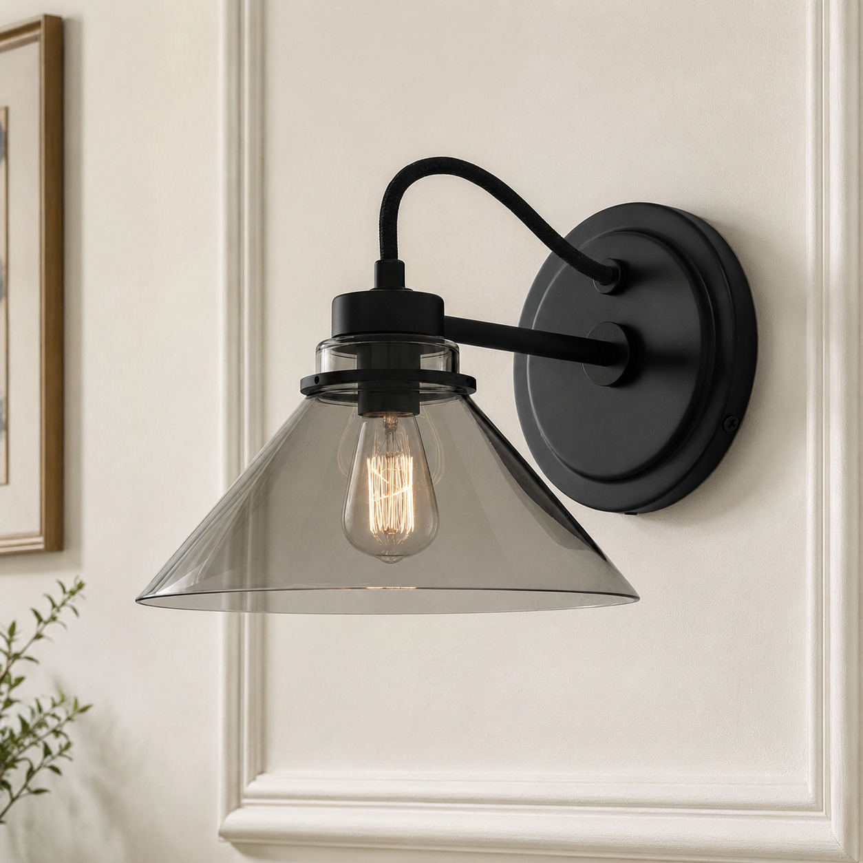 Rope Arm / Black / Smoke Glass