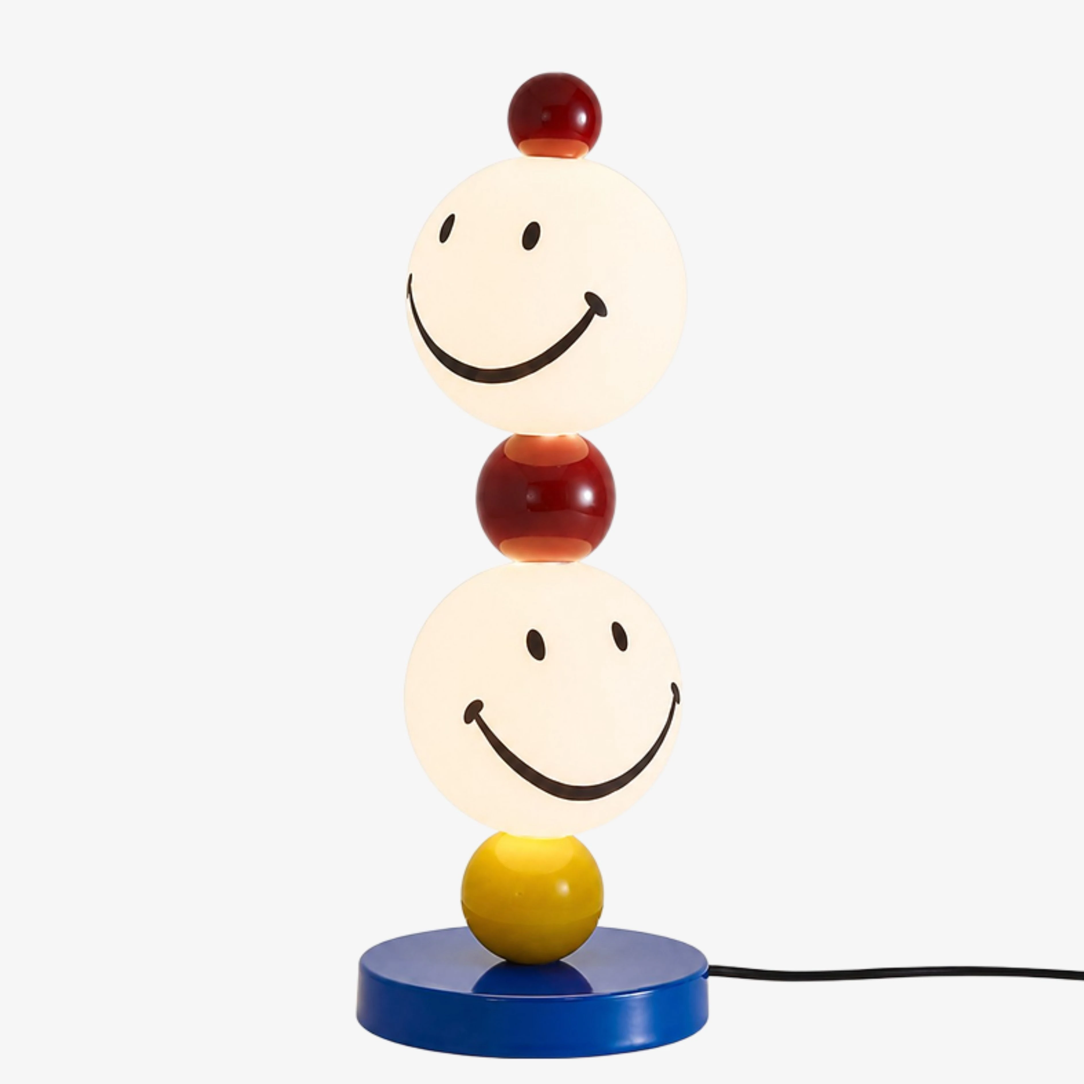 Luma smiley stack table lamp Shade A in Multicolor