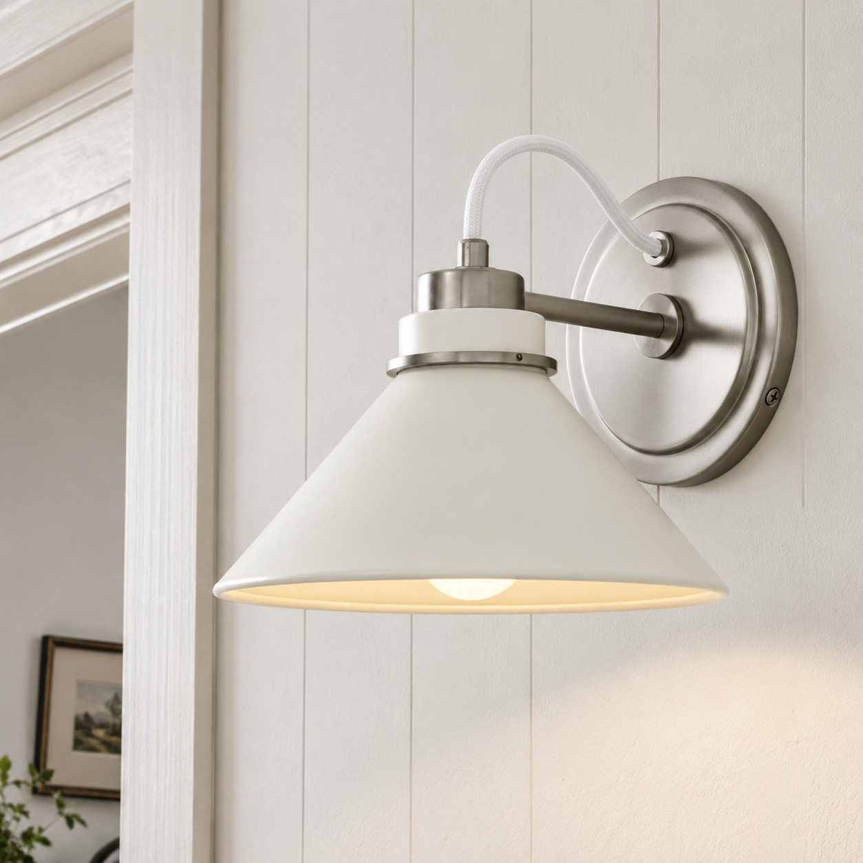 Rope Arm / Matte Nickel / Ivory Metal
