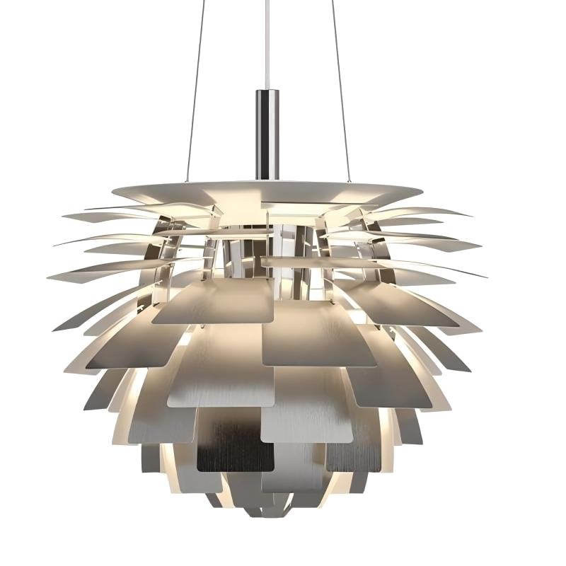PH Artichoke Pendelleuchte mit geschichteter Metallblattkonstruktion