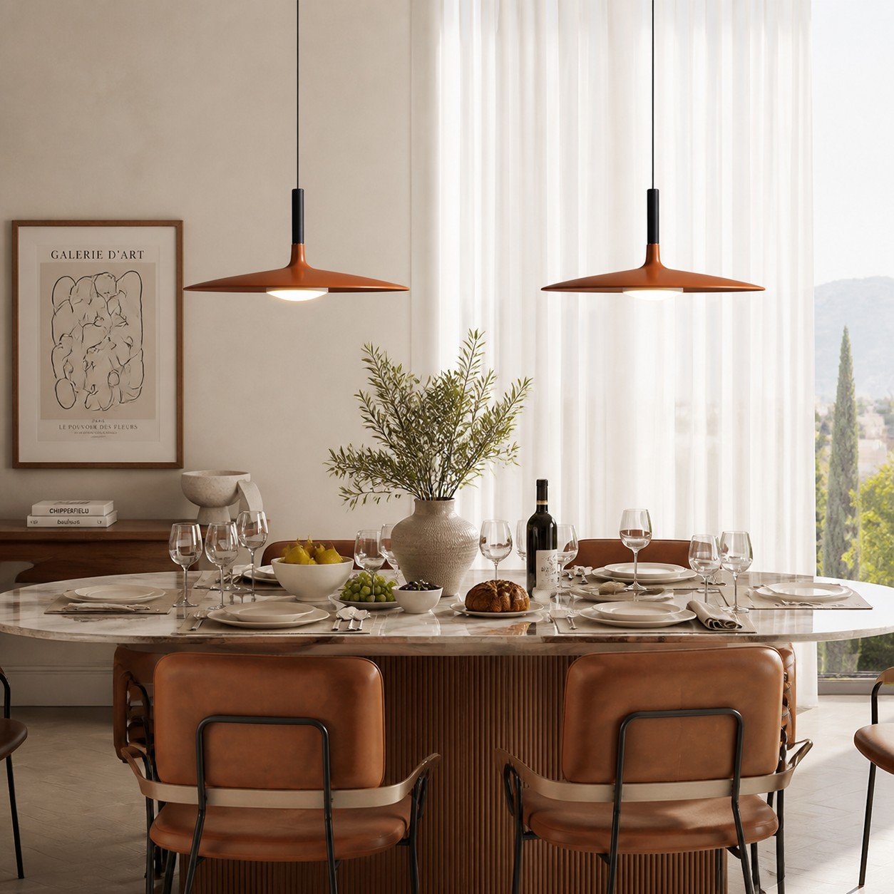 Aplomb pendant lamp gallery view 1