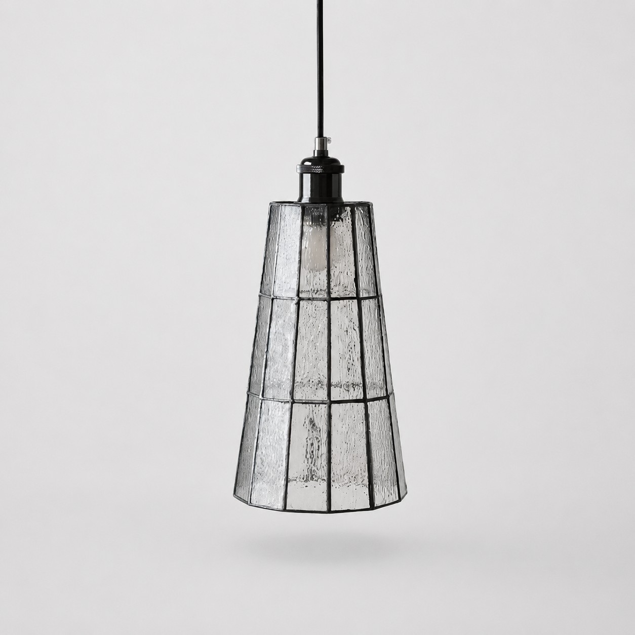 Artisan Stained Glass Tapered Pendant Light
