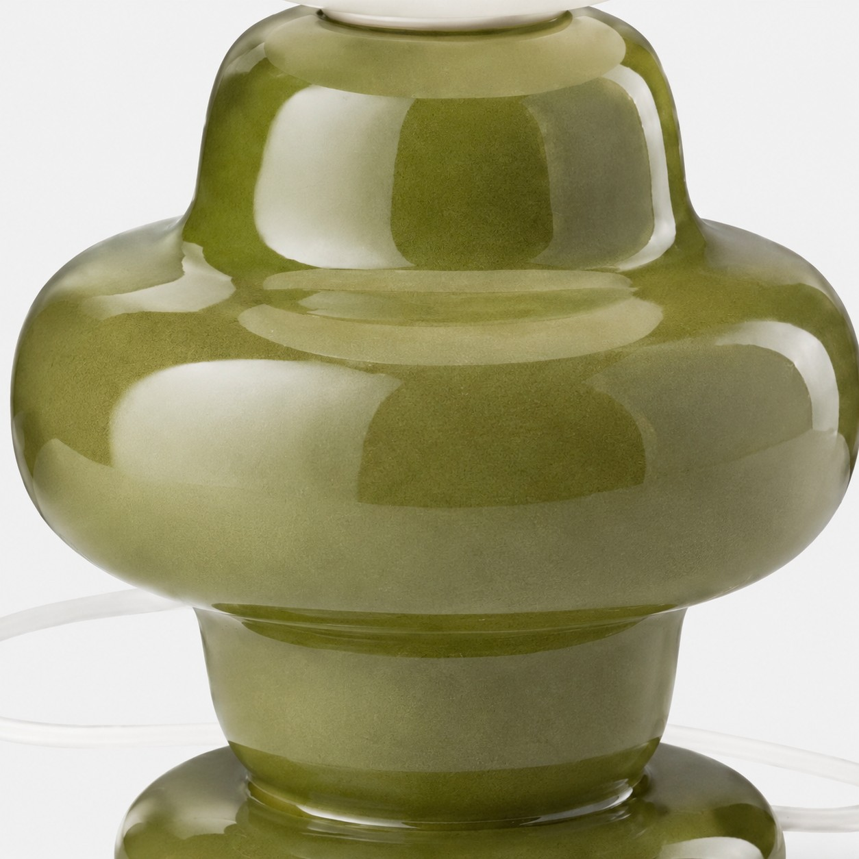Sage Green ceramic finish detail