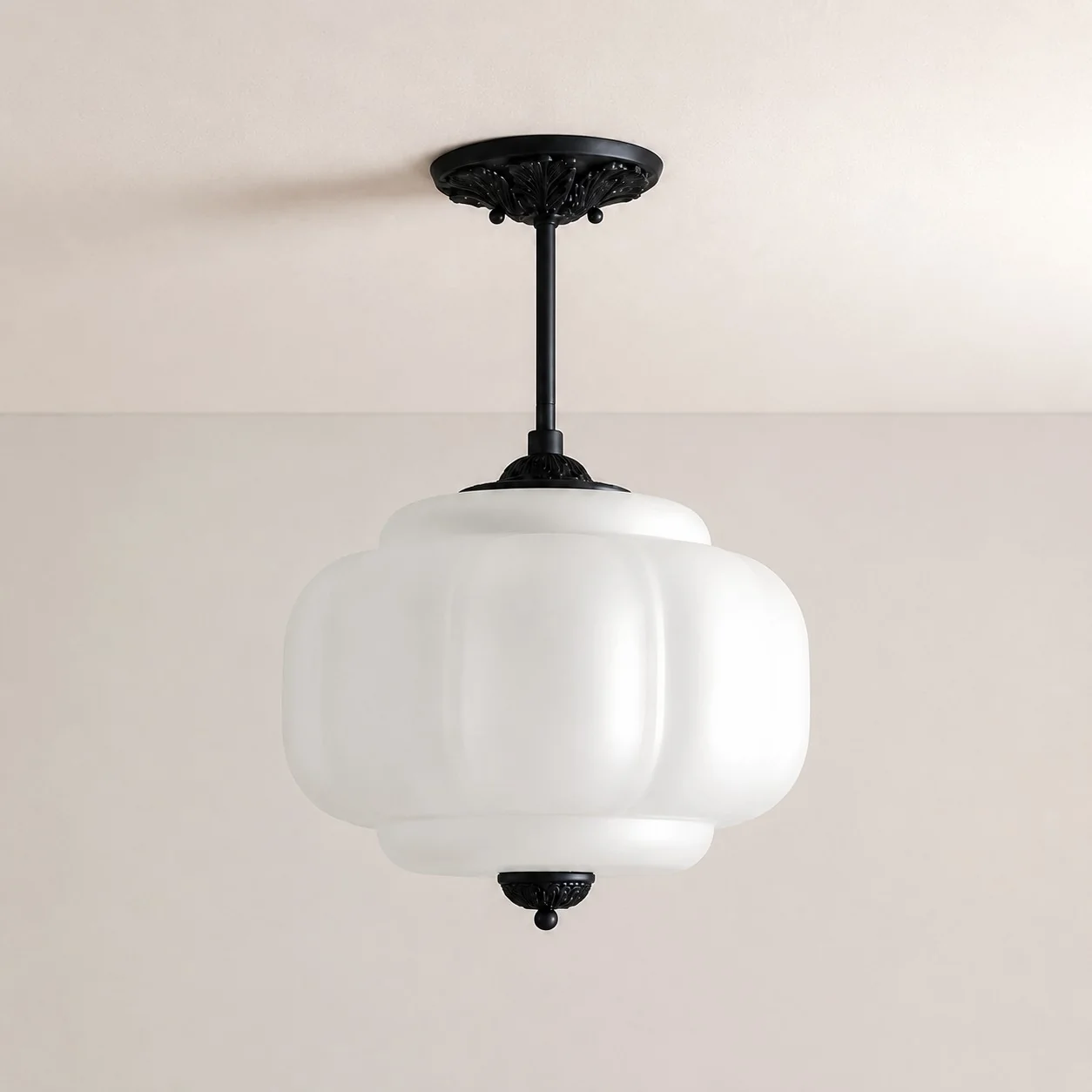 Eloise frosted glass+black product image