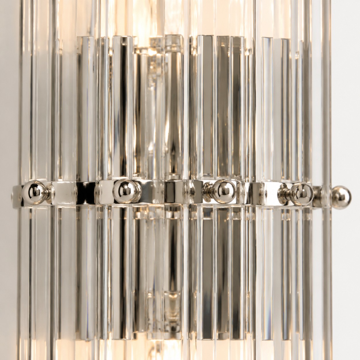 Lumora Detail der Metall- und Glaskonstruktion