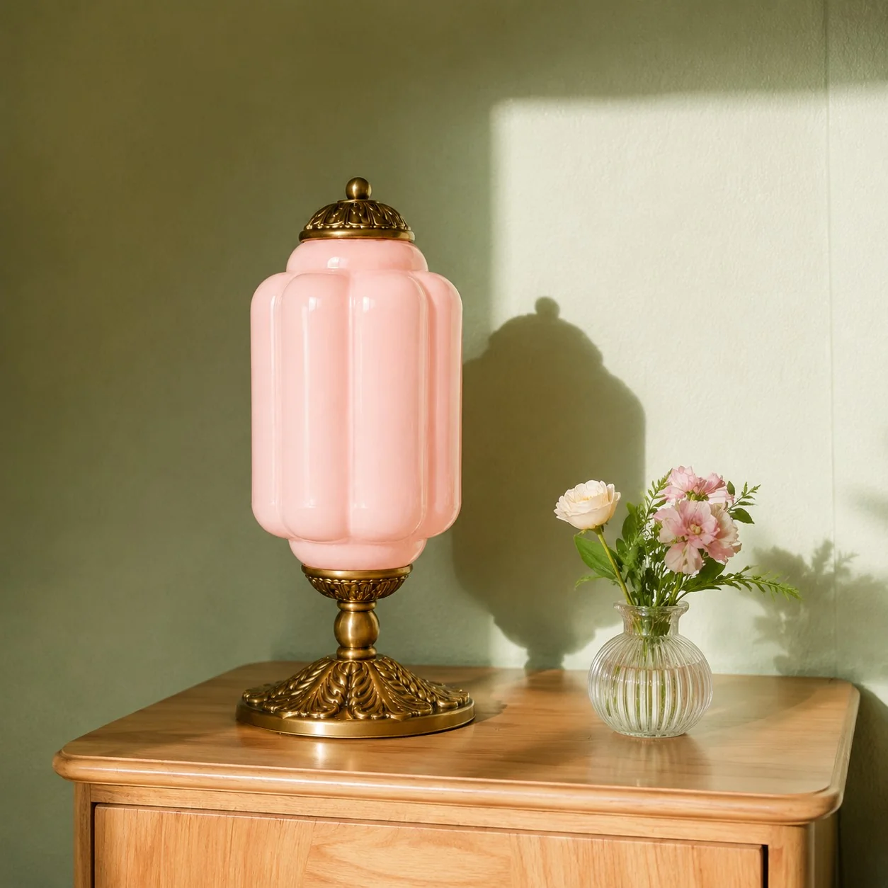 Eloise pink|brass scene