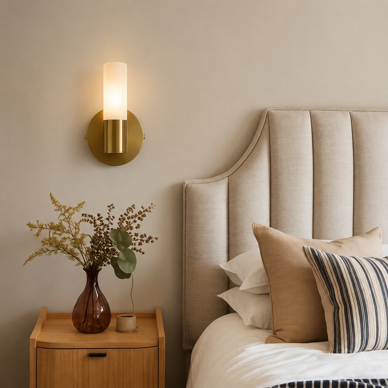 Barton wall light room scene