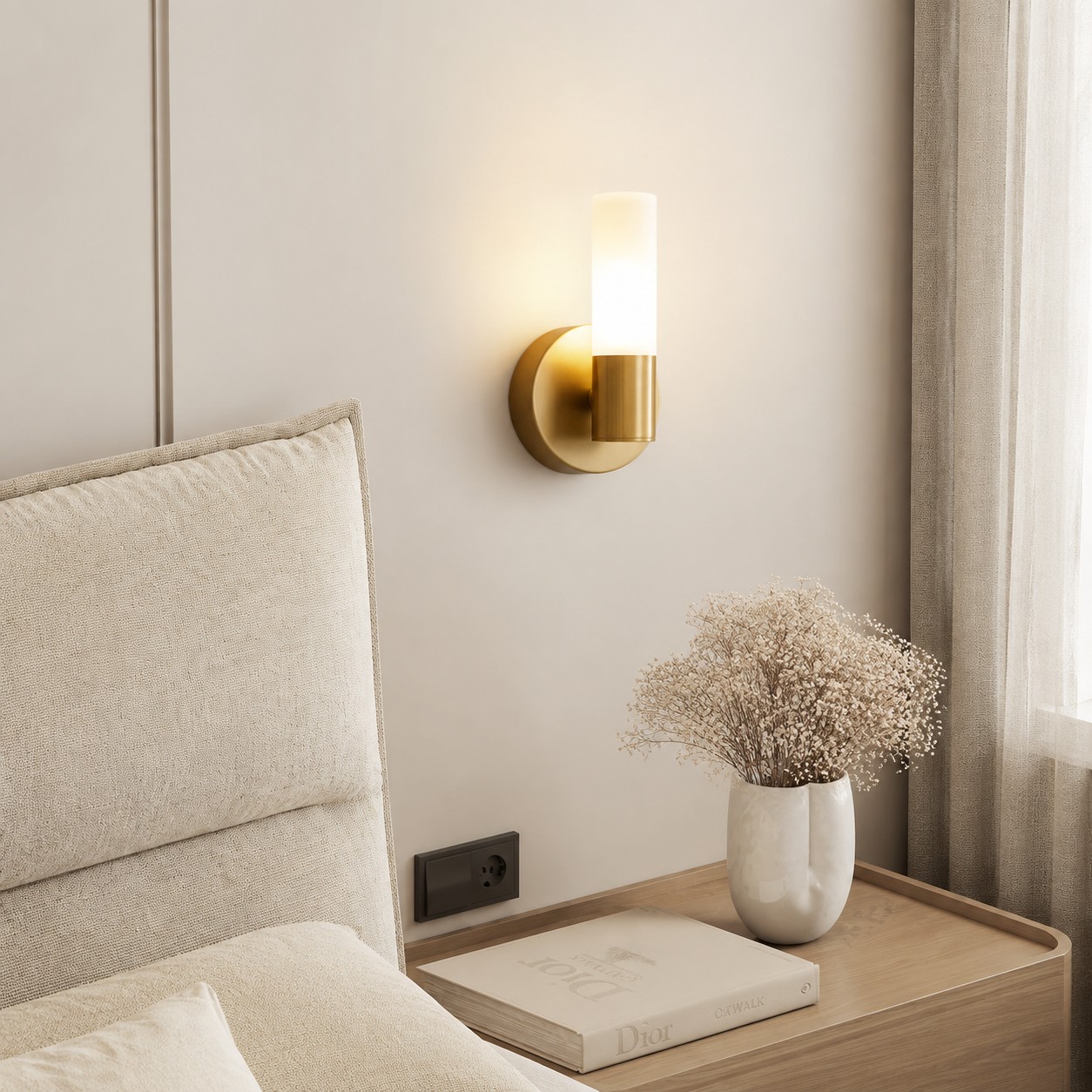 Barton wall light room scene