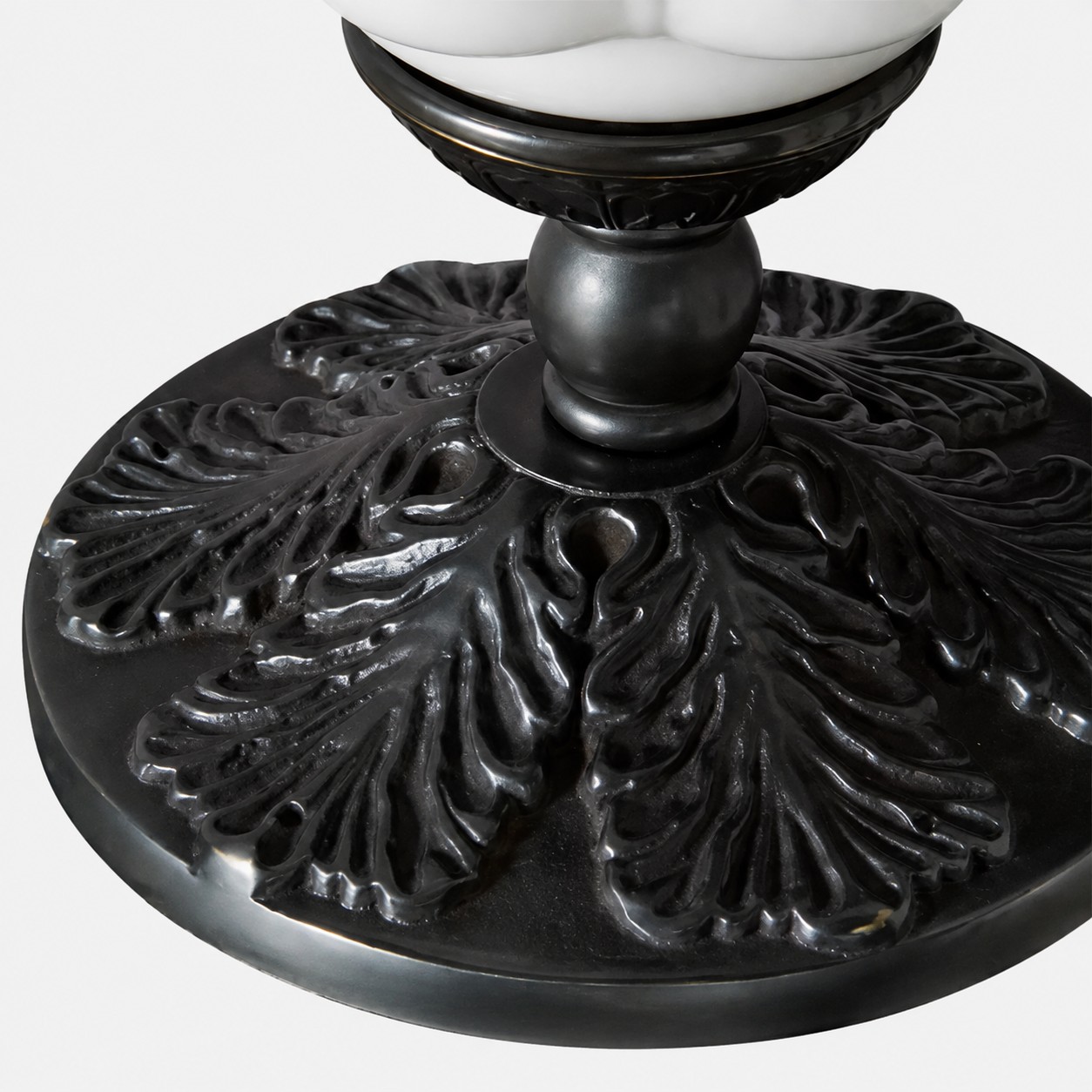 Eloise table lamp ornate metal base detail