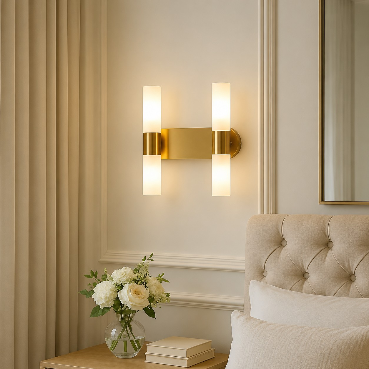 Barton wall light room scene