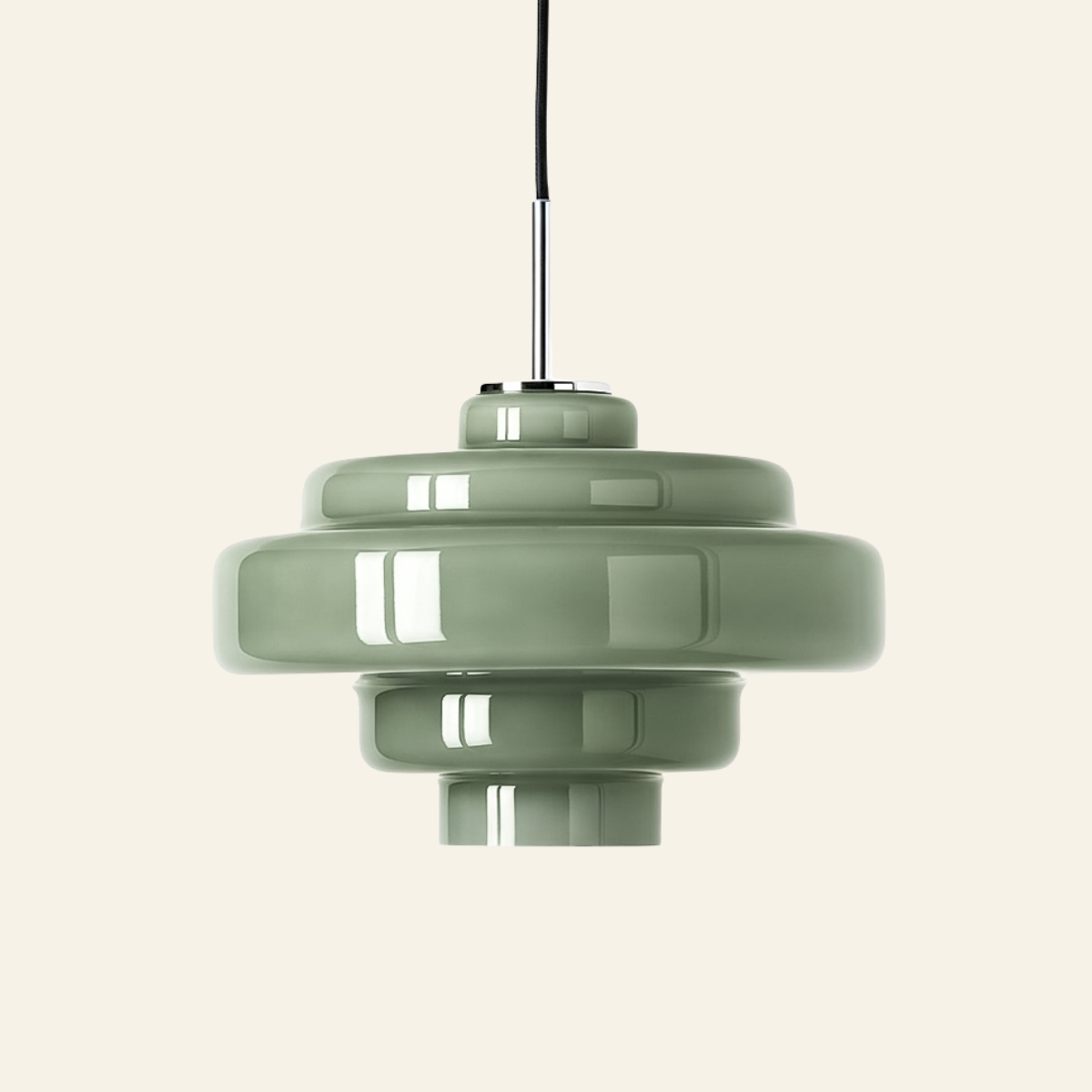 Koloro sage green pendant