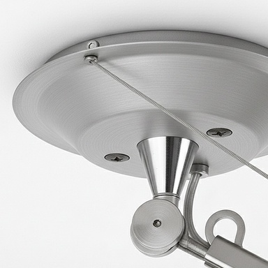 Tolomeo ceiling canopy detail