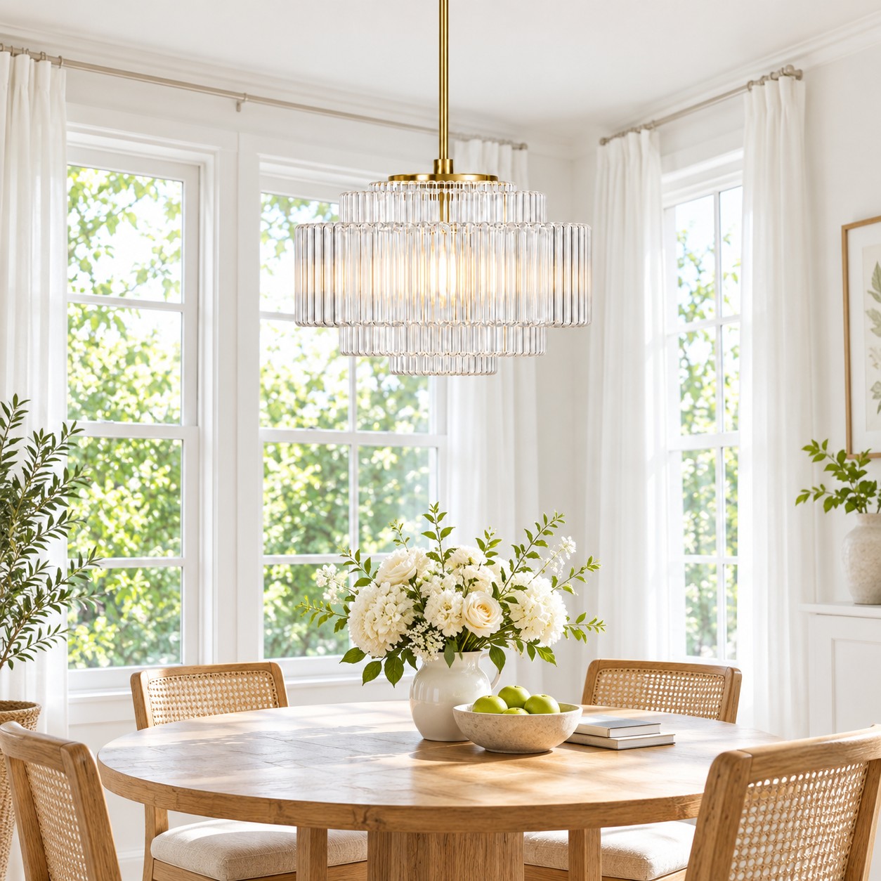 Windowed dining scene