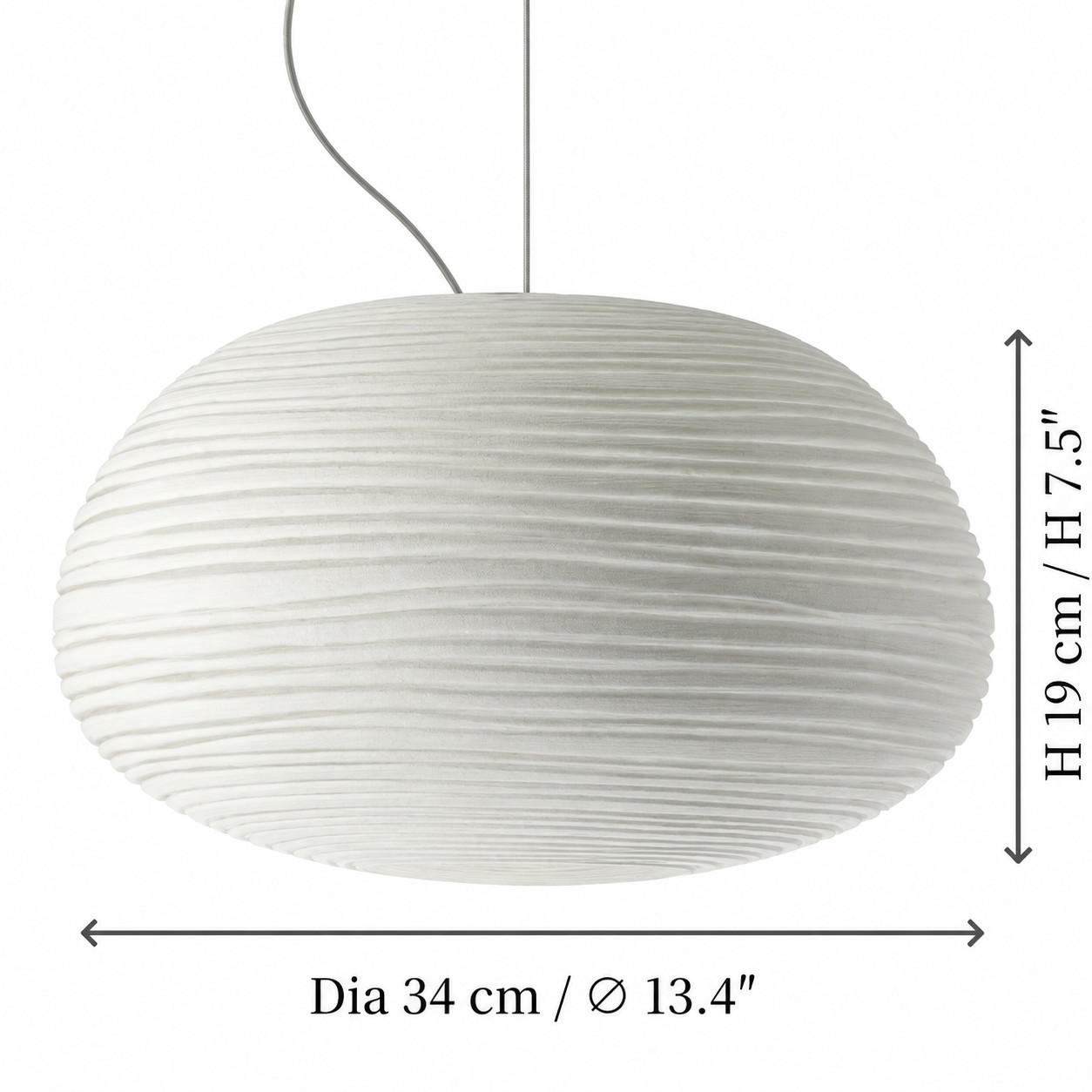 Darien engraved satin glass pendant detail