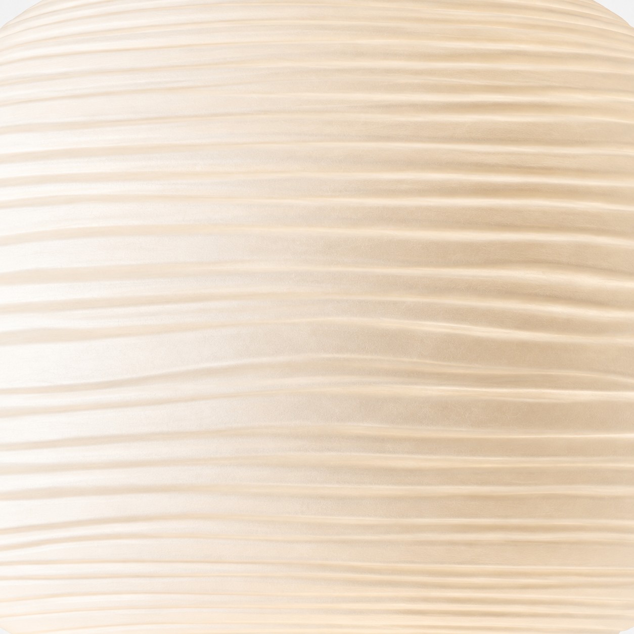 Darien engraved satin glass pendant detail