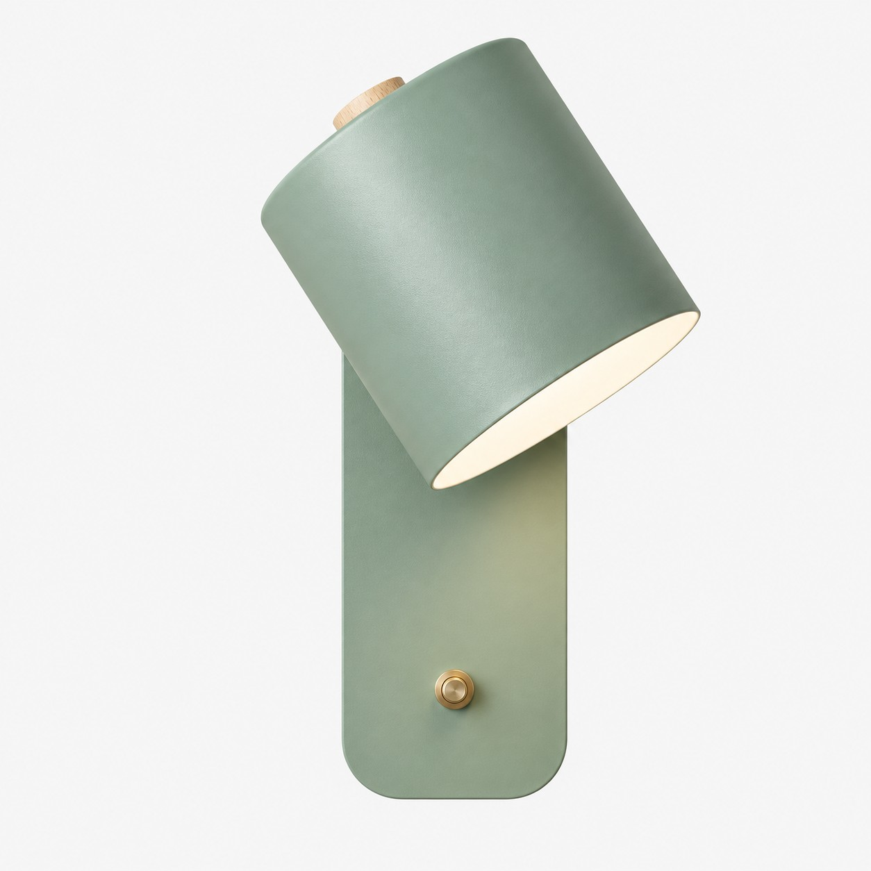Green Proteus cylinder wall light product image