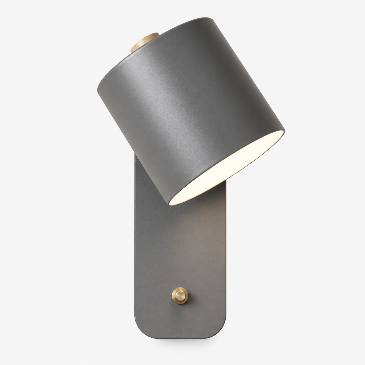 Gray Proteus cylinder wall light product image