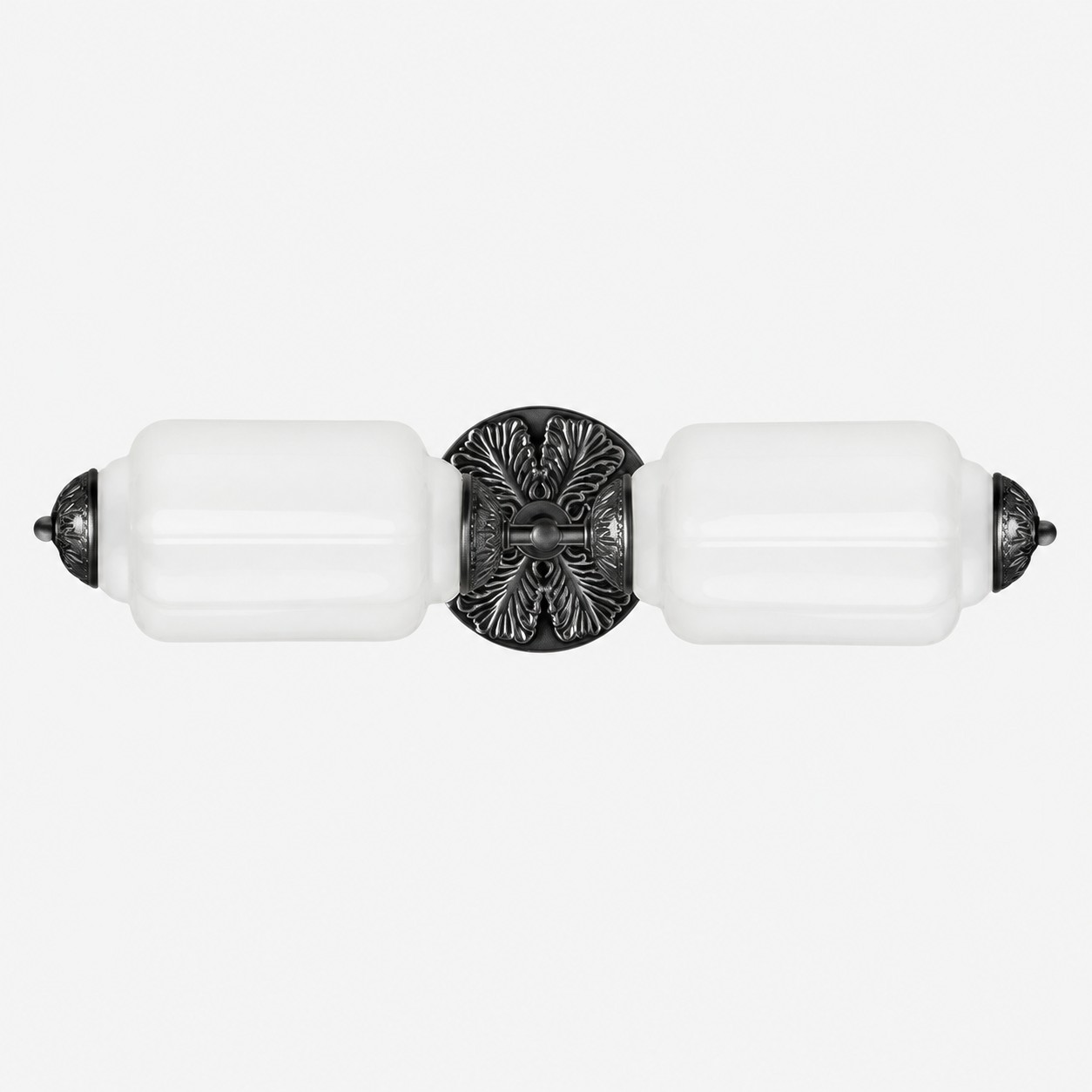 Lumi Vintage Antique Milk Glass Eloise Wall Light