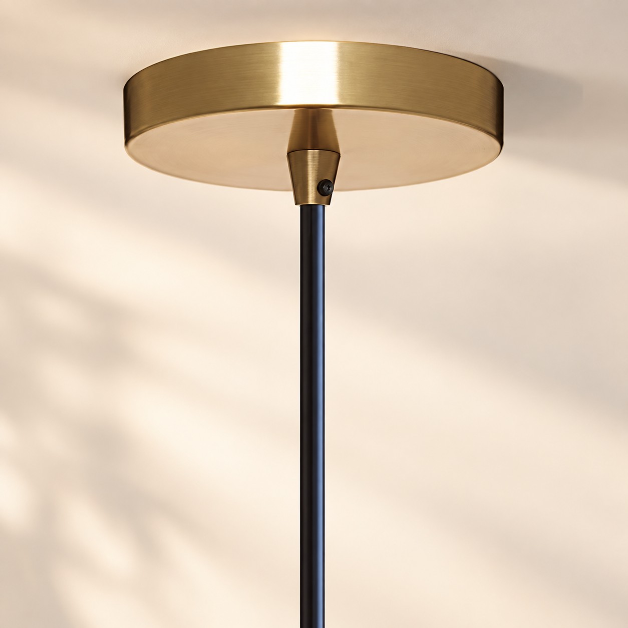 Hand-Blown Glass Globe Pendant with clear glass and two shade heights