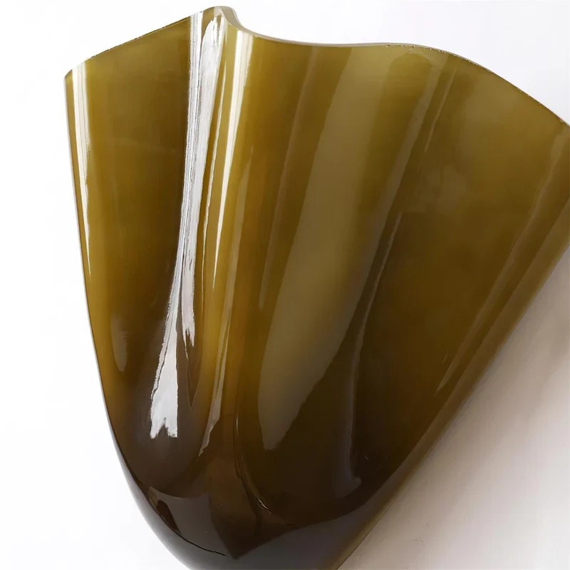 Seashell glass shade texture