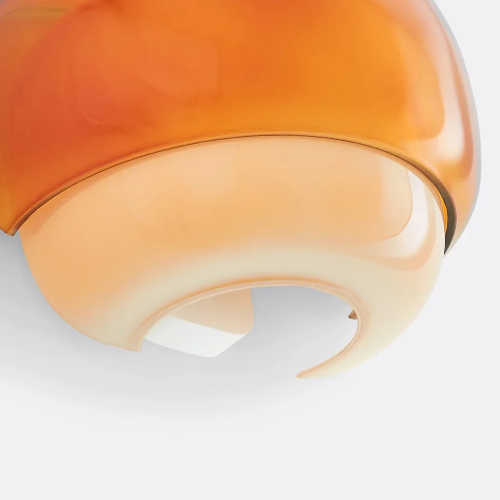 Orvenis glass shade profile and color detail