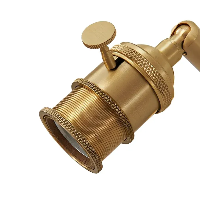 Brass socket threads and switch knob