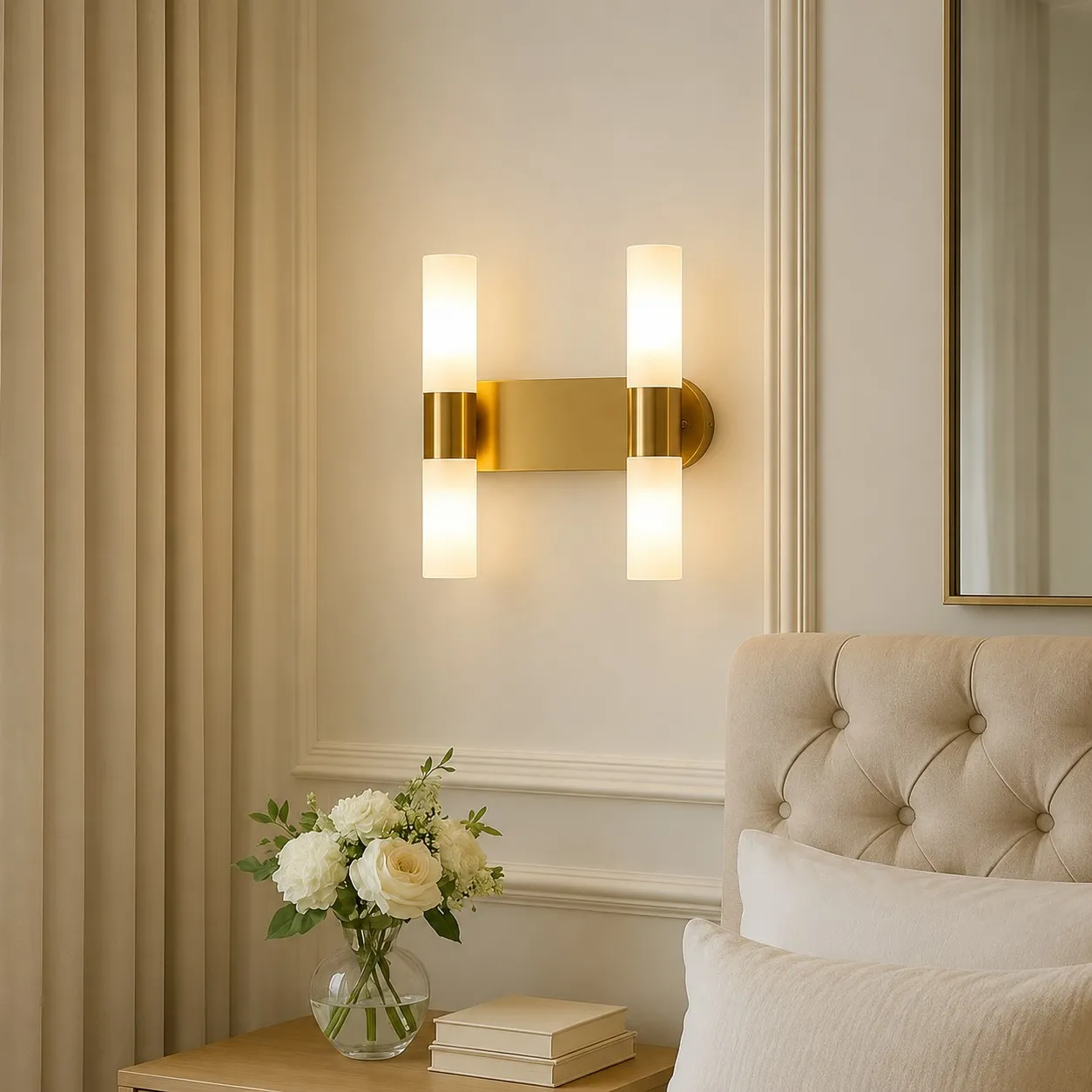 Barton wall light room scene