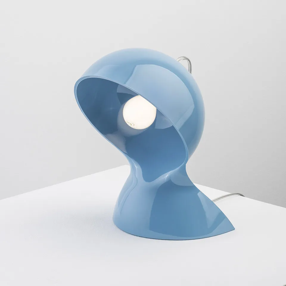 Dalù Light Blue polycarbonate table lamp