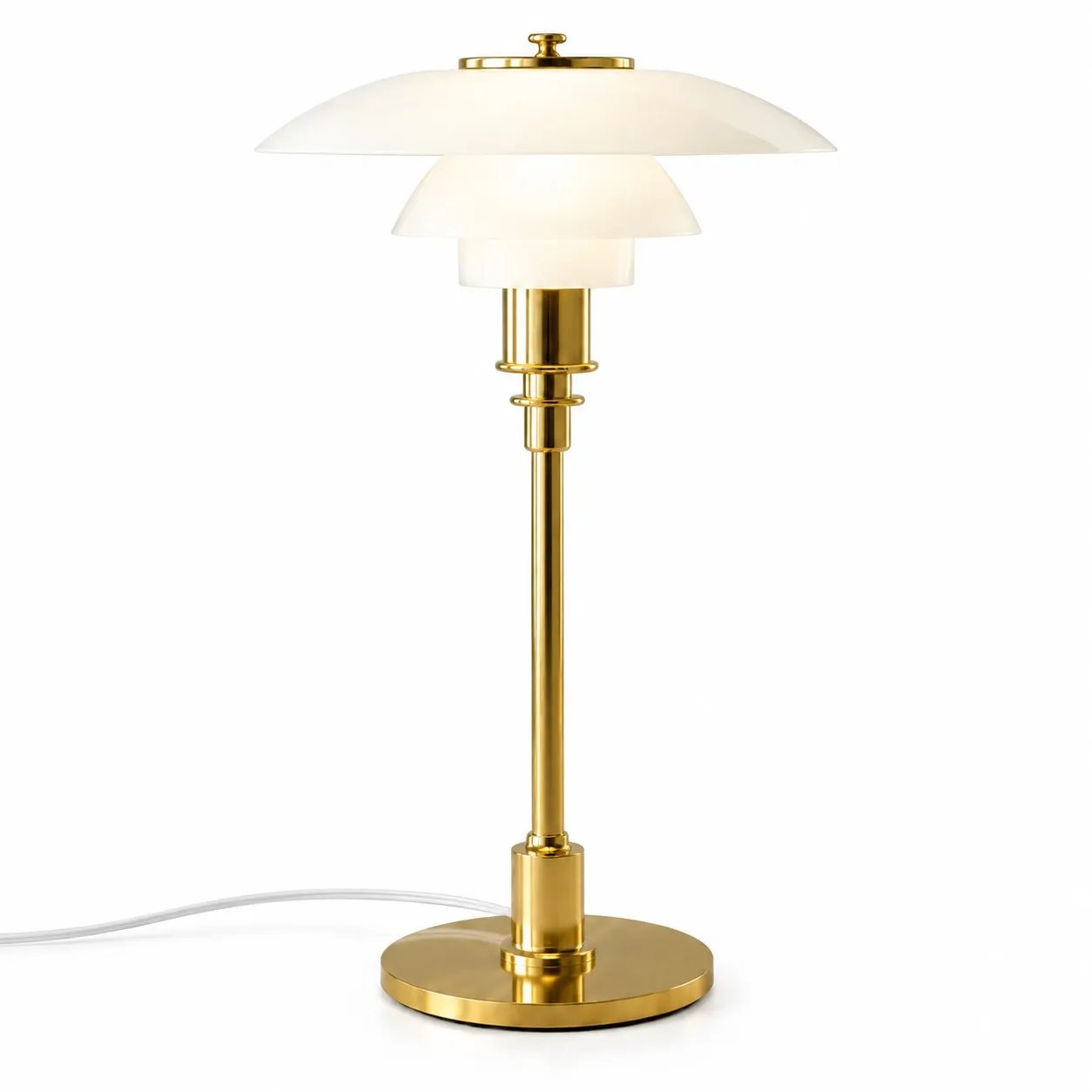 PH 3/2 table lamp Gold finish