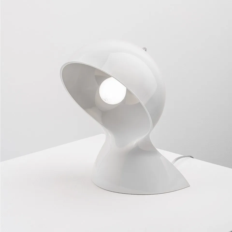 Dalù White polycarbonate table lamp