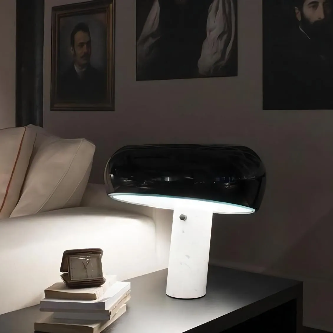 Snoopy Marble Table Lamp