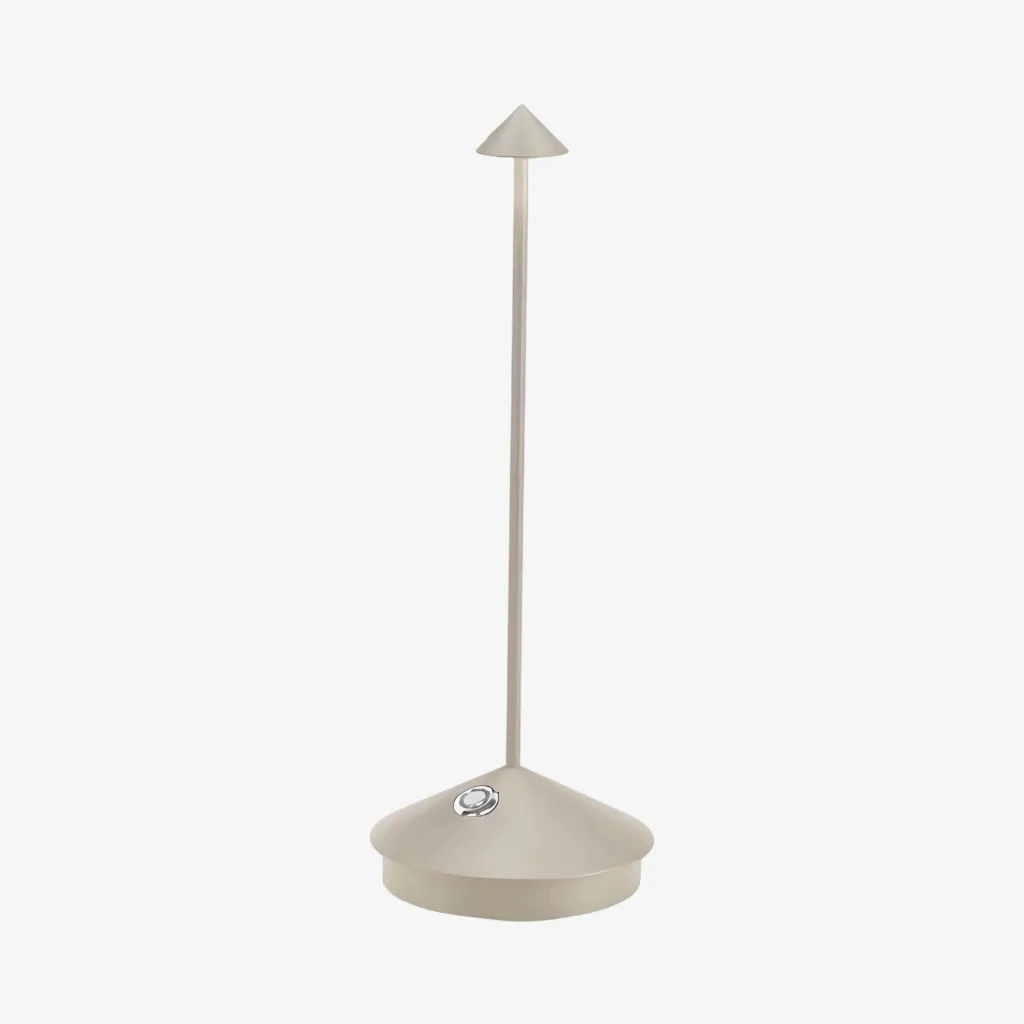 Sand cordless table lamp
