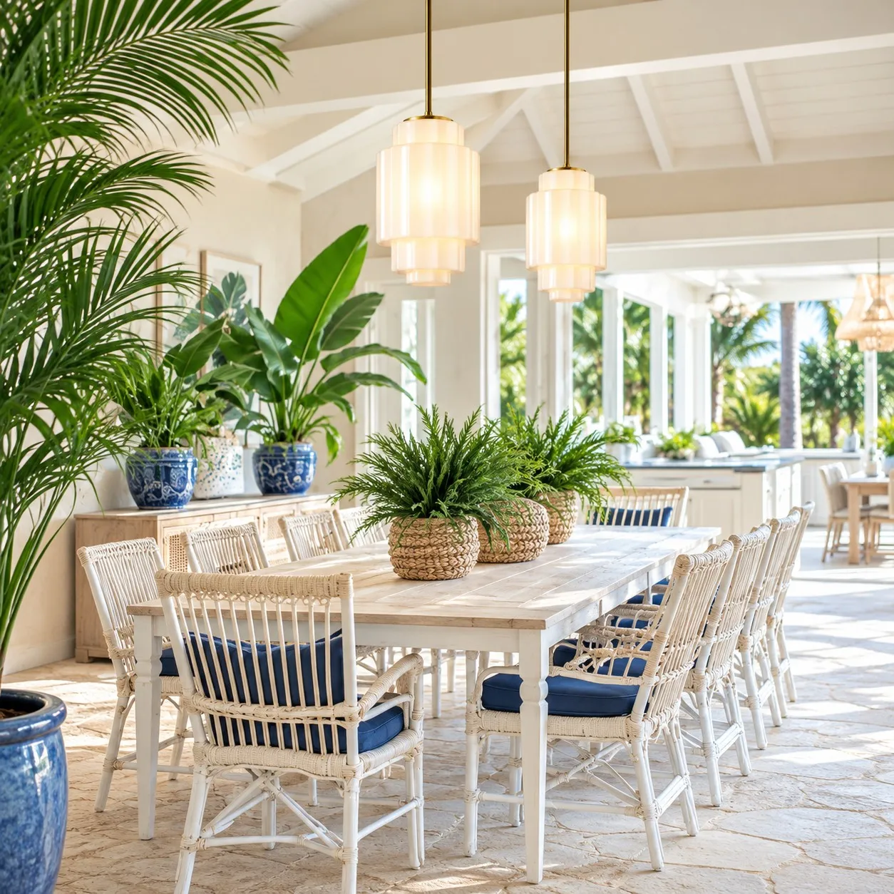 Plant dining scene